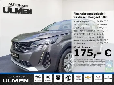 Gebraucht Peugeot 3008 Active 131 PS (96 kW) 2022 Grau SUV
