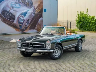 Gebraucht Mercedes SL280 170 PS (125 kW) 1971 Grün Cabrio