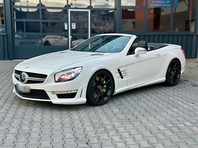 Gebraucht Mercedes SL63 AMG AMG 537 PS (394 kW) 2012 Weiß Cabrio