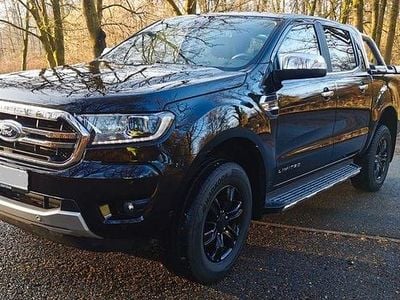 Second-hand Ford Ranger Limited 170 CP (125 kW) 2022 Negru Pickup