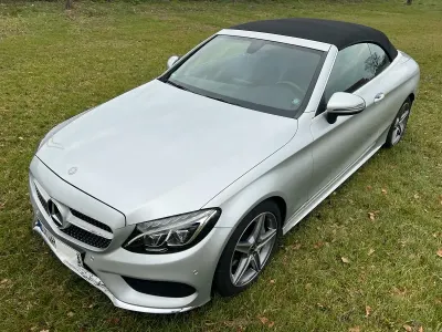 Gebraucht Mercedes 220 AMG line 170 PS (125 kW) 2018 Silber Cabrio