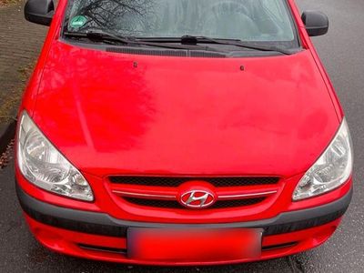 Gebraucht Hyundai Getz 69 PS (50 kW) 2008 Rot Kleinwagen