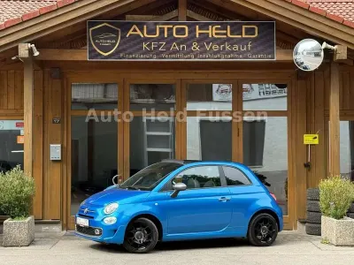 Gebraucht Fiat 500 86 PS (63 kW) 2018 Blau Cabrio