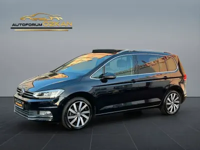 Gebraucht VW Touran Highline 150 PS (110 kW) 2015 Schwarz Van / Kleinbus