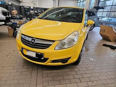 Gebraucht Opel Corsa 80 PS (58 kW) 2008 Gelb Kleinwagen