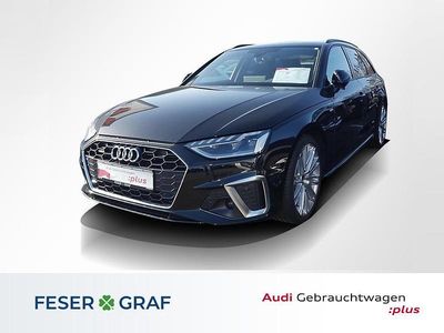 Second-hand Audi A4 S-Line 204 CP (150 kW) 2022 Negru Break