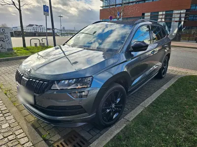 Gebraucht Skoda Karoq SportLine 190 PS (139 kW) 2020 Grau SUV