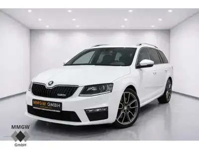 Gebraucht Skoda Octavia RS 184 PS (135 kW) 2014 Weiß Kombi