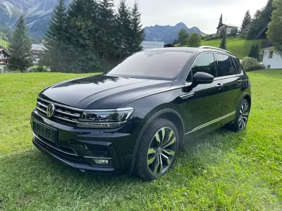 Gebraucht VW Tiguan R-line 239 PS (175 kW) 2018 Schwarz SUV