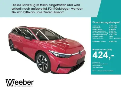Gebraucht VW ID.7 Pro 210 kW (286 PS) 2025 Rot Kombi
