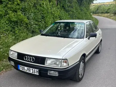 Gebraucht Audi 80 Comfort 90 PS (66 kW) 1986 Weiß Limousine