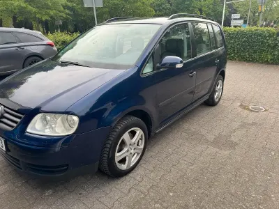 Brugt VW Touran 105 HK (77 kW) 2004 Blå MPV