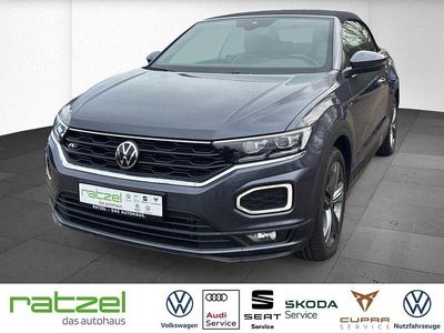 Gebraucht VW T-Roc Cabriolet R-line 150 PS (110 kW) 2022 Grau Cabrio