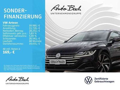 gebraucht VW Arteon R-Line 2.0 TSI OPF DSG Navi LED Standheiz