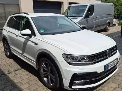 Gebraucht VW Tiguan R-line 131 PS (96 kW) 2019 Weiß SUV