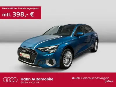 Gebraucht Audi A3 Advanced Plus 150 PS (110 kW) 2023 Atollblau metallic Limousine