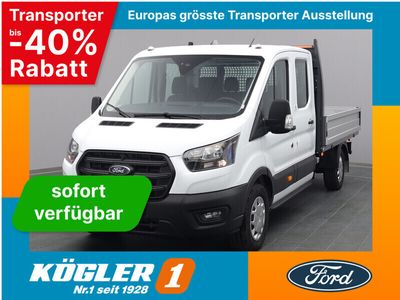 gebraucht Ford Transit Pritsche DoKa 350 L3 Trend 130PS