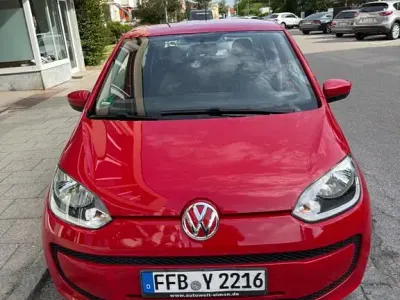 Gebraucht VW up! 60 PS (44 kW) 2016 Rot Kleinwagen