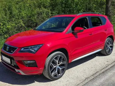Usado Seat Ateca FR 150 CV (110 kW) 2021 Rojo SUV