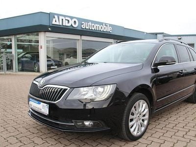 Gebraucht Skoda Superb Exclusive 170 PS (125 kW) 2015 Schwarz Kombi