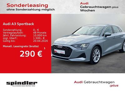 Gebraucht Audi A3 Advanced Plus 150 PS (110 kW) 2025 Pfeilgrau perleffekt Limousine