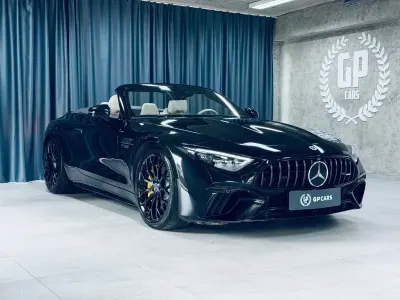 Gebraucht Mercedes SL63 AMG Premium Plus 585 PS (430 kW) 2022 Schwarz Cabrio