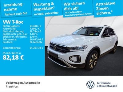 Second-hand VW T-Roc Goal 116 CP (85 kW) 2025 Alb SUV