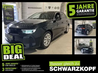 Gebraucht Opel Astra 110 PS (80 kW) 2023 Schwarz Kleinwagen