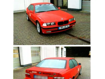 Gebraucht BMW 320 Sport Line 150 PS (110 kW) 1994 Rot Coupé