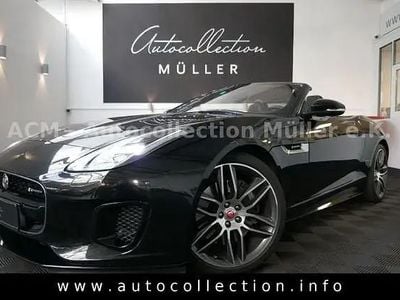 Second-hand Jaguar F-Type R-Dynamic 301 CP (221 kW) 2019 Negru Cabrio