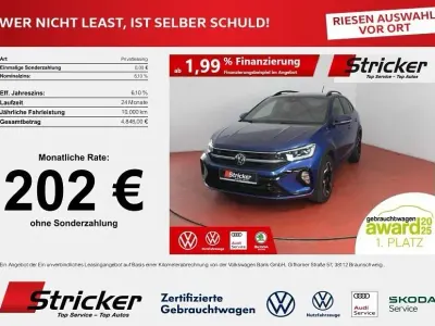 Gebraucht VW Taigo R-line 150 PS (110 kW) 2025 Reef blue metallic (metallic) SUV