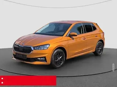 Gebraucht Skoda Fabia Ambition 110 PS (80 kW) 2022 Orange metallic Kleinwagen