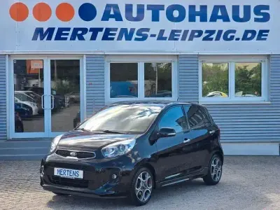 Gebraucht Kia Picanto Spirit 86 PS (63 kW) 2015 Schwarz Kleinwagen