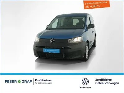 Second-hand VW Caddy Basis 116 CP (85 kW) 2025 Albastru Monovolum
