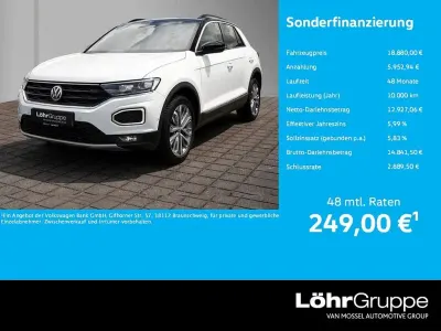 Gebraucht VW T-Roc IQ Drive 150 PS (110 kW) 2019 Pure white SUV