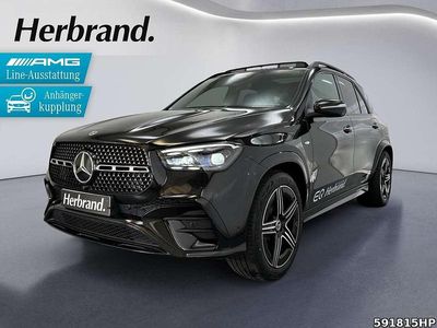 Gebraucht Mercedes GLE350 AMG line 197 PS (144 kW) 2025 Metalliclack obsidianschwarz SUV