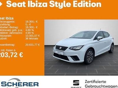 Gebraucht Seat Ibiza Style 116 PS (85 kW) 2024 Weiß Kleinwagen