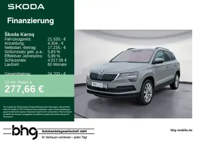Usata Skoda Karoq Style 116 CV (85 kW) 2021 Grigio SUV