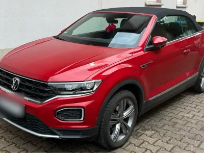 Gebraucht VW T-Roc Cabriolet Active 150 PS (110 kW) 2021 Rot Cabrio