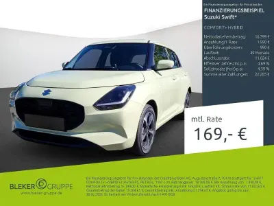 Ny Suzuki Swift Comfort+ 83 HK (61 kW) 2026 Gul Hatchback