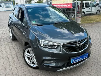 Gebraucht Opel Mokka X Innovation 140 PS (102 kW) 2017 Graphitgrau/son of a gun grey SUV