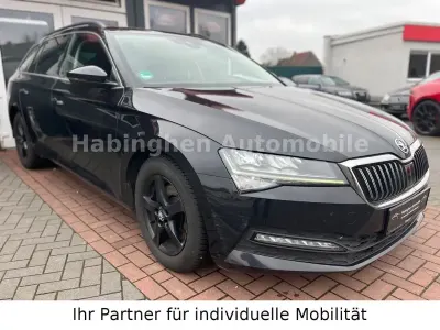 Gebraucht Skoda Superb Ambition 150 PS (110 kW) 2020 Schwarz Kombi