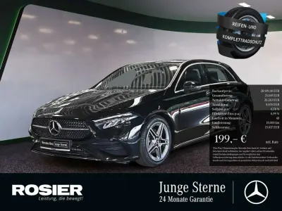 Gebraucht Mercedes A180 Advanced Plus 136 PS (100 kW) 2025 Schwarz / kosmosschwarz Limousine