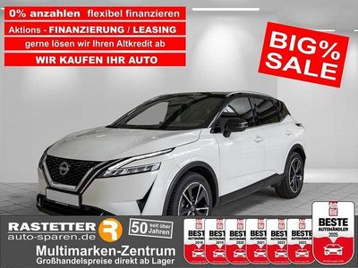 Gebraucht Nissan Qashqai 360º 158 PS (116 kW) 2024 Pearl white/black zweifarblack SUV