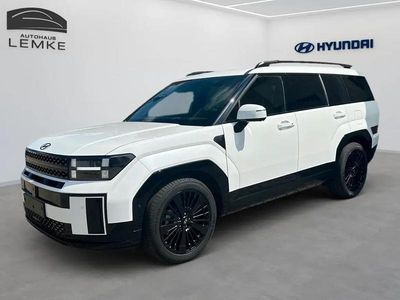 Creamy white metallic Gebraucht 2025 Hyundai Santa Fe Blackline SUV | 52.990 € (Fairer Preis)