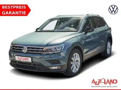 Gebraucht VW Tiguan IQ Drive 150 PS (110 kW) 2019 Petroleum blue metallic SUV