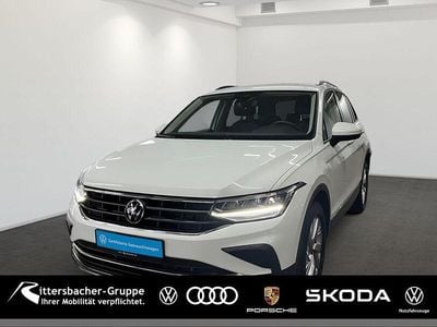 Pure white Gebraucht 2022 VW Tiguan Life SUV | 29.580 € (Guter Preis)