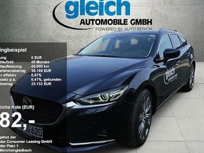 Deep crystal blue Gebraucht 2024 Mazda 6 Exclusive Kombi | 29.690 € (Guter Preis)