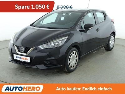 Gebraucht Nissan Micra Visia+ 73 PS (53 kW) 2018 Schwarz Kleinwagen