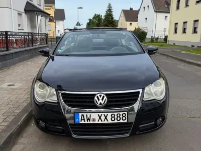 Gebraucht VW Eos 122 PS (89 kW) 2009 Schwarz Cabrio